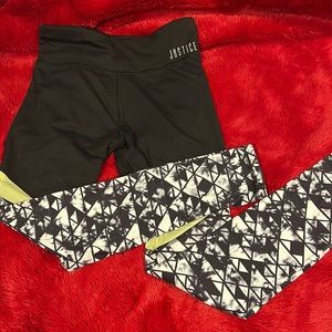 Justice Active Leggings